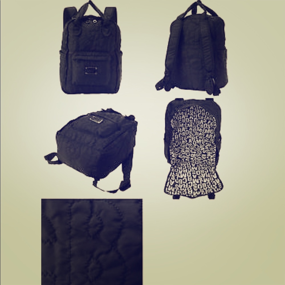 Marc Jacobs black backpack